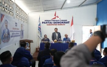 Sambangi Mamuju, Sekjen Demokrat Instruksikan ki Penguatan Struktur hingga Anak Ranting