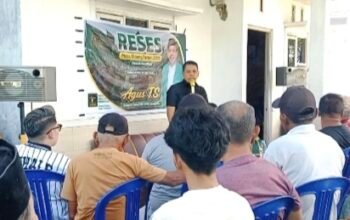 Reses di Kelurahan Bontotangga, Agus TS Anggota DPRD Jeneponto, Serap Aspirasi Infrastruktur dan Pertanian