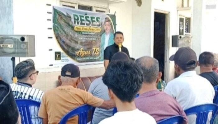 Reses di Kelurahan Bontotangga, Agus TS Anggota DPRD Jeneponto, Serap Aspirasi Infrastruktur dan Pertanian