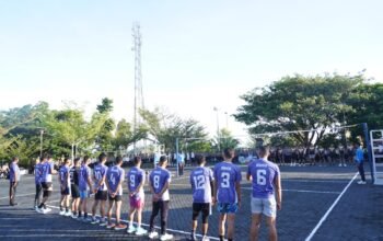 Grand Final ki Pertandingan Bola Voli Satker Polda Sulbar: Brimob dan Polres Mateng Beradu Sengit Rebut Gelar Juara