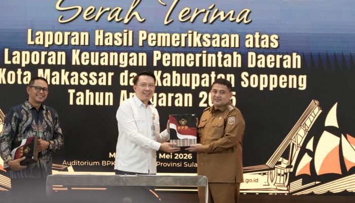 Di Bawah Kepemimpinan Appi-Aliyah, Makassar Pertahankan ki Opini WTP atas LKPD 2025