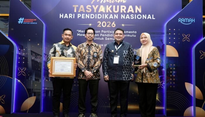 Tauwwa, Pemkot Raih Penghargaan Apresiasi bagi Pemda atas Komitmen Wajib Belajar 13 Tahun dari Kemendikdasmen RI