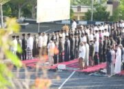 Gema Takbir Idul Adha di Polda Sulbar, Refleksi Semangat Berkorban Kapolda dan Jajaran dalam Ketaatan