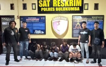 Resmob Polres Bulukumba Bergerak Cepat, 5 Terduga Pelaku Penganiayaan Diamankan ki