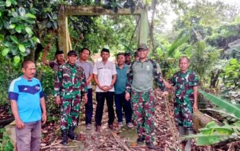Dandim 1406/Wajo Dampingi Kasi Ter Kasrem 141/TP, Infrastruktur Jembatan Dinilai Jadi Kunci Kemajuan Desa