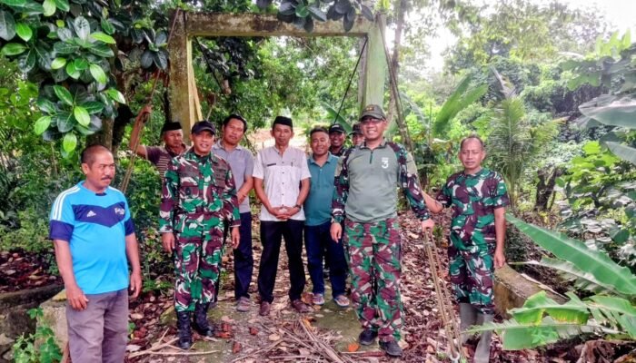 Dandim 1406/Wajo Dampingi Kasi Ter Kasrem 141/TP, Infrastruktur Jembatan Dinilai Jadi Kunci Kemajuan Desa