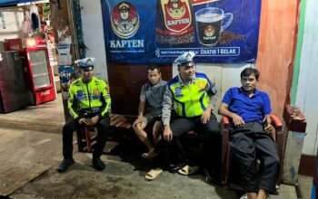 Gencarkan ki Patroli Malam, PJR Ditlantas Polda Sulbar