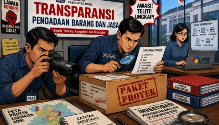 Engkasie, Setelah Kuasai 100 Paket Setda Bone, CV Alfin Juga Kuasai Pengadaan Setwan dan BKAD, Siapa Dibelakangnya ?