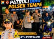 Patroli Biru Polsek Tempe, Upaya Nyata Menjaga Rasa Aman Masyarakat