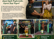 HUT ke-69 Kodam Hasanuddin, Letkol Harianto Pimpin Anjangsana, Veteran dan Warakawuri Jadi Inspirasi Prajurit
