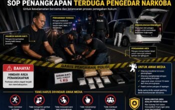 Ngurai, Polres Jeneponto Klarifikasi ki SOP Saat Penangkapan Narkoba
