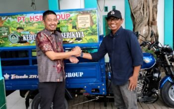 HSB Group Serahkan Motor Sampah untuk Dukung Program PISOTA di Wajo