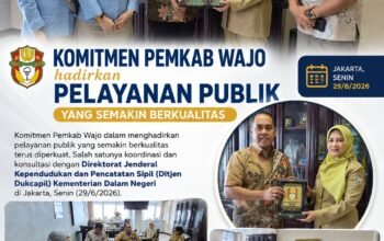 Pemkab Wajo Perkuat Layanan Adminduk, Bupati Andi Rosman Koordinasi dengan Ditjen Dukcapil Kemendagri