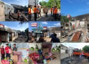 Cocokmi, Lurah Mangasa Tinjau Lokasi Kebakaran di Mannuruki 2, Salurkan Bantuan Bersama BPBD dan Dinsos