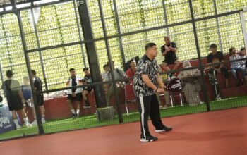 Munafri Meriahkan dan Tebar ki Semangat Sportivitas di Turnamen Padel Purna Praja Sulsel