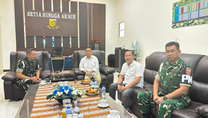 Tappama, Ketua Terpilih PWI Sulsel Suwardi Thahir Sambangi Markas Pomdam XIV/Hasanuddin Jalin Kemitraan 