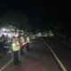 Polantas Menyapa, Satuan PJR Ditlantas Polda Sulbar Jaga ki Keamanan Malam Hari