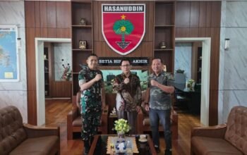 Gasspol mi, Kasdam XIV/Hasanuddin terima Kunjungan dari PWI Sulsel Periode 2026-2031