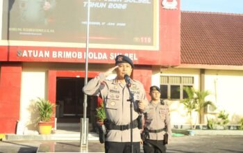 Hadapi Kejahatan yang Kian Kompleks, Brimob Sulsel Perkuat ki Kapasitas Bintara Remaja Melalui Pelatihan Pratama