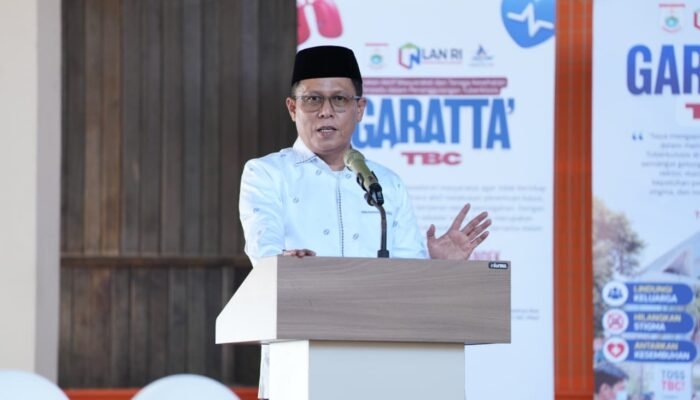 Sekda Sulbar Launching ki GARATTA TBC, Dorong Kolaborasi Masyarakat dan Tenaga Kesehatan Atasi Tuberkulosis
