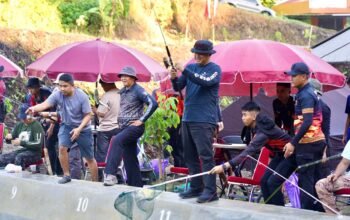 Lomba Mancing Galatama Polda Sulbar Warnai ki Semarak Hari Bhayangkara ke‑80; Kapolda: Di Sini Kita Melatih Kesabaran