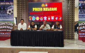 Polres Sinjai Ungkap Curnak & Curanmor, 5 Pelaku Diamankan Beserta 4 Unit Motor dan 1 Mesin Air