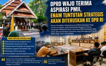 DPRD Wajo Terima Aspirasi PMII, Enam Tuntutan Strategis Akan Diteruskan ke DPR RI