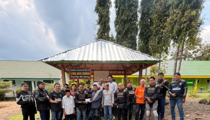 Xmax Rider Community Makassar Gelar ki Touring dan Baksos di Ponpes dan Panti Asuhan NU di Kabupaten Soppeng