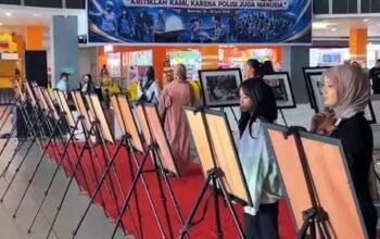 Pameran Fotografi Polda Sulbar di Mall Matos Jadi ki Magnet Pengunjung, Angkat Sisi Kemanusiaan Polri Semarakkan HUT Bhayangkara ke‑80