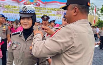 544 Personel Naik Pangkat ki di Momen HUT Bhayangkara ke-80, Kapolda Sulbar: Tanggung Jawab dan Keteladanan Harus Makin Besar