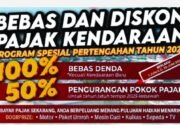 Cocok ki, Pemprov Sulsel Hapus Denda Pajak Kendaraan 100%, Diskon Pokok Pajak hingga 50%