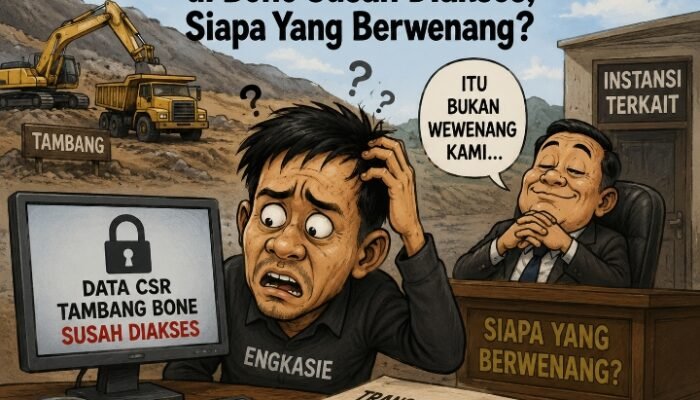 Engkasie, Data CSR Tambang di Bone Susah Diakses, Siapa Yang Berwenang
