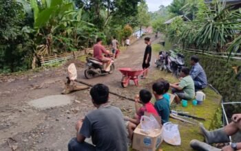 Semangat Kebersamaan Warga Lappa, Jalan Rusak Diperbaiki Lewat Swadaya Masyarakat