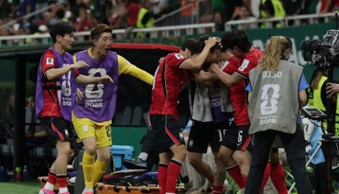 Pore ii, Korea Selatan Balikan Skor Lawan Ceko