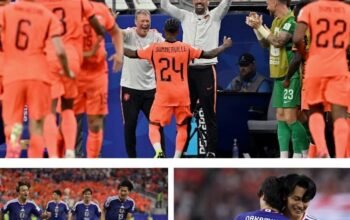 Grup F, Belanda dan Jepang Berbagi ki Poin