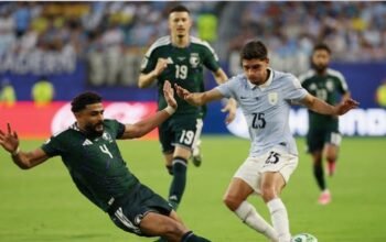 Grup H, Arab Saudi dan Uruguay Berakhir ki Seri 1-1