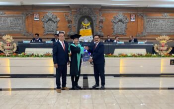 Disertasi Ujian Terbuka, Pemuda Asal Bantaeng Raih Tauwwa Promosi Doktor di Bali