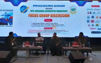 Gass-gass Tipismi, FGD ALFI Sulselbar Dorong SOP Terpadu untuk Tingkatkan Keselamatan Logistik
