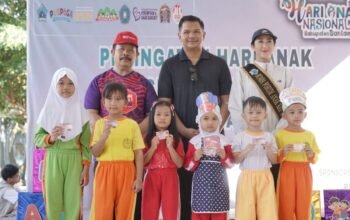 Annemi Kutayang, Bersama Bunda Forum Anak, Bupati Bantaeng Resmikan Children Car Free Day dan Market Day 