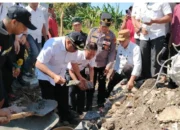 Oppoki, Bupati Takalar Resmikan Pembangunan Irigasi di Bontokadatto, 
