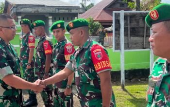 Hari Kedua Kunker di Wajo, Danrem 141/Toddopuli Pastikan Kesiapan Koramil, Babinsa Diminta Perkuat Pembinaan Teritorial