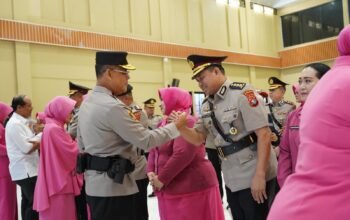 Kapolda Sulbar Pimpin ki Sertijab Enam Pejabat Utama, Penyerahan Jabatan dan Lantik Dua Pejabat Baru, Tegaskan Jabatan Adalah Amanah