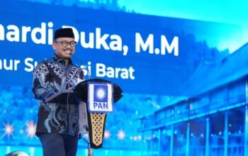 Gubernur SDK Hadiri Pelantikan DPW PAN Sulbar, Targetkan ki Koalisi Kembali di Pilgub 2029