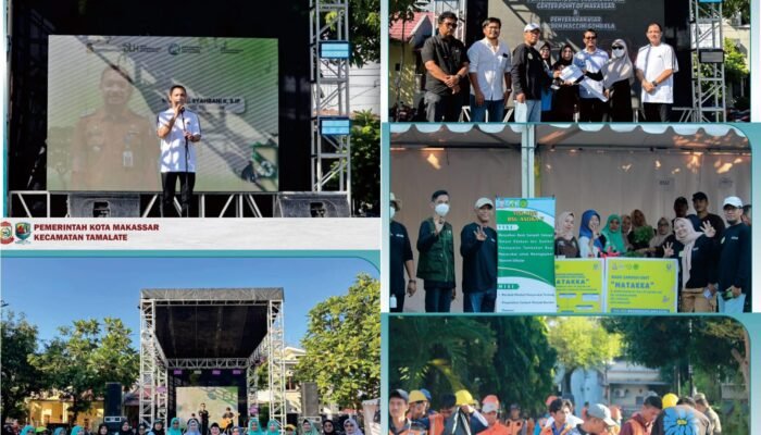 Tauwwa, Camat Tamalate Launching “Jelajah Sampah” dan Serahkan Armada Kebersihan
