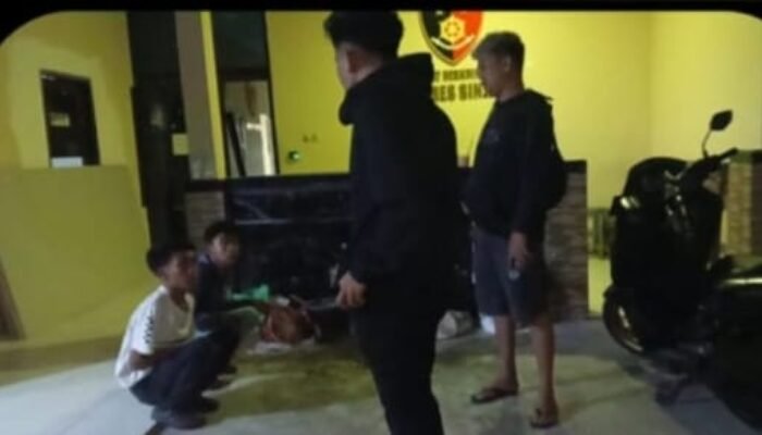 Resmob Polres Sinjai Amankan Dua Remaja Pembawa Busur di Operasi Pekat Lipu 2026