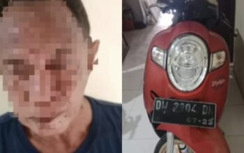 Kurang 24 Jam, Resmob Polres Sinjai Ringkus Pelaku Curanmor di Pasar Sentral