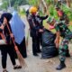 Gerakan Nasional Indonesia Asri Bergulir di Wajo, TNI dan Pemda Kompak Bersihkan Lingkungan
