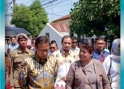 Camat, Tamalate Dampingi ki Kunker Menkes RI ke Kompleks Kusta Jongaya Makassar