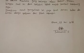Janci mu Taroe, Warga Gowa Merasa Dirugikan Pihak Program Mekar