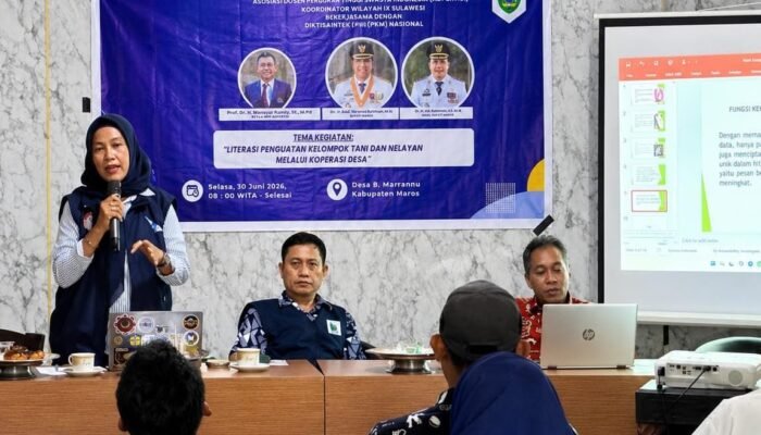 Tauwwa, Arnida Idrus Edukasi Warga Marannu Maros Lewat PKM Nasional ADPERTISI.